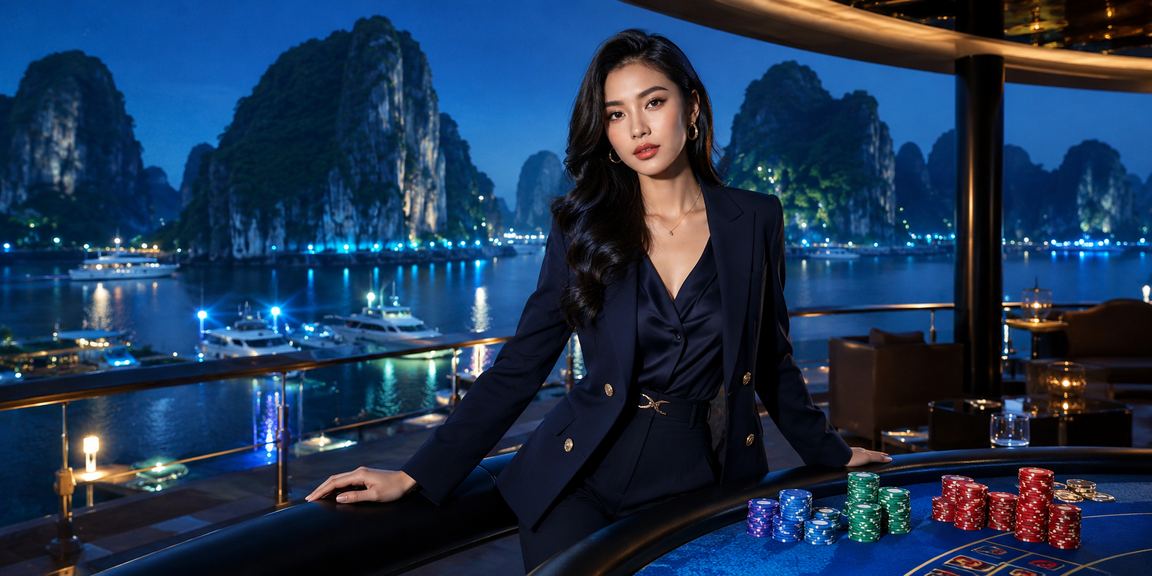 Người dùng tại Ninh Bình tham gia trò chơi trực tuyến với cảnh núi non hùng vĩ làm nền